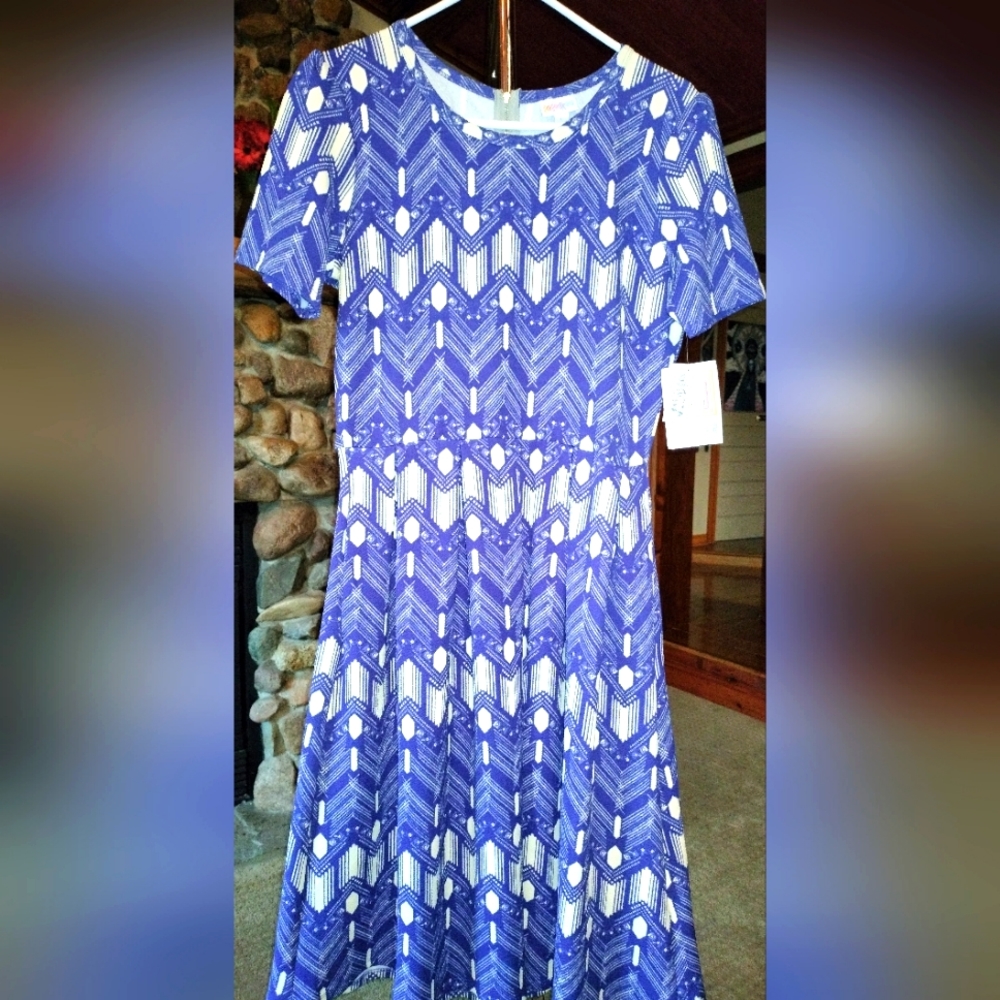 NWT LulaRoe Amelia Dress Large